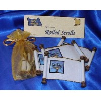 Jewish BLANK Rolled Scrolls